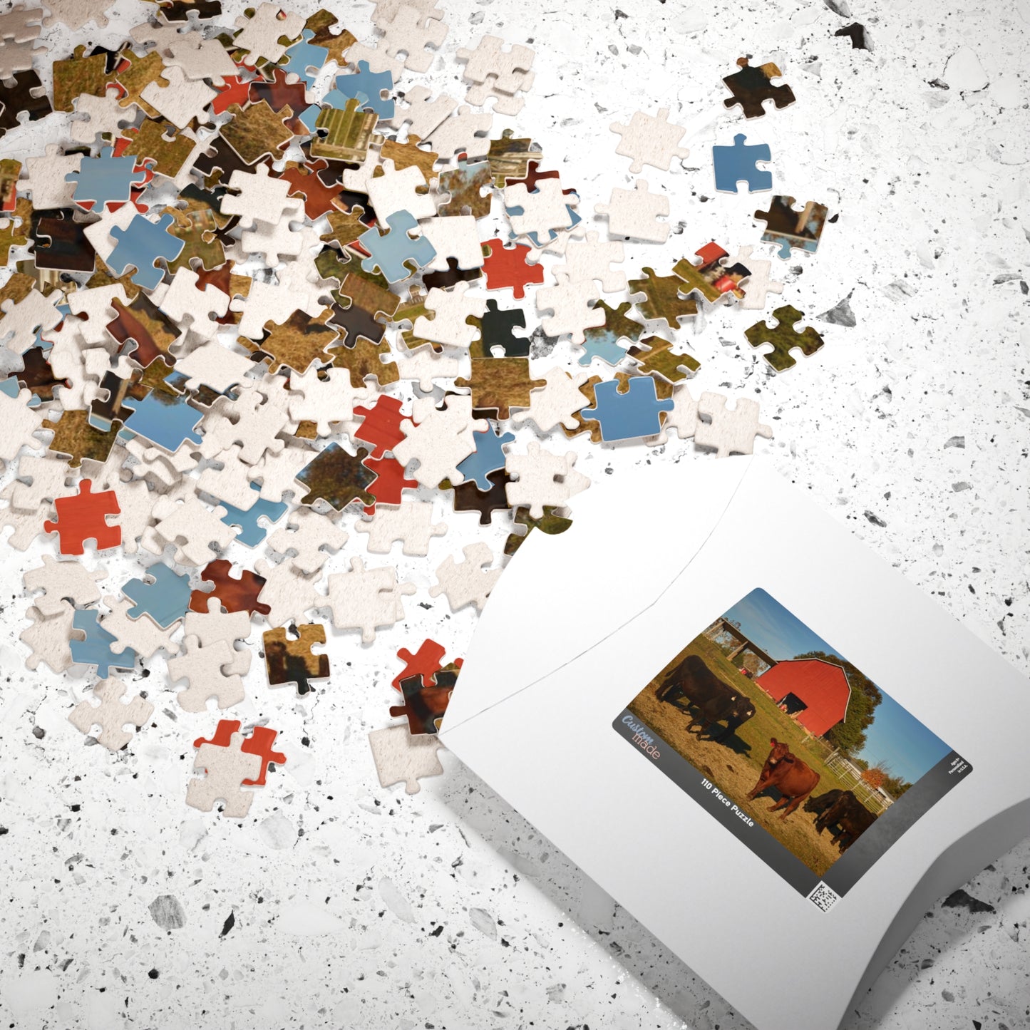 AMF Barn Puzzle (110, 252, 520, 1014-piece)
