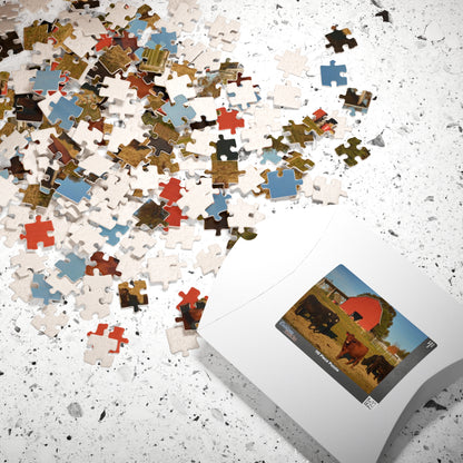 AMF Barn Puzzle (110, 252, 520, 1014-piece)