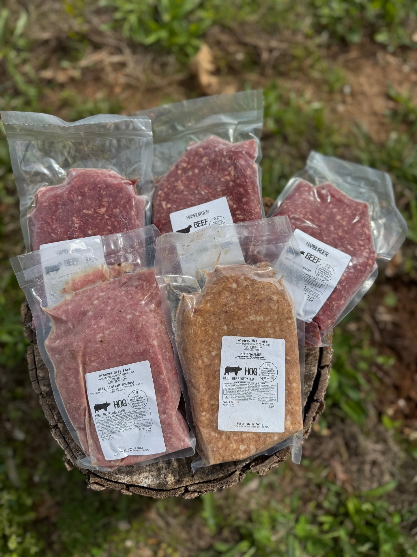 Ground Beef and Pork CSA - Level 1